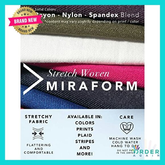 Stretchy Pull-On Bootcut Pants Office Wear Business Casual Comfort Fit - Picture 7 of 8